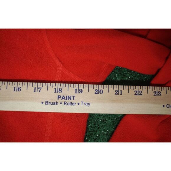 The North Face Full Zip Fleece Jacket - Red, Size M - Outdoor Warmth - Picture 7 of 8